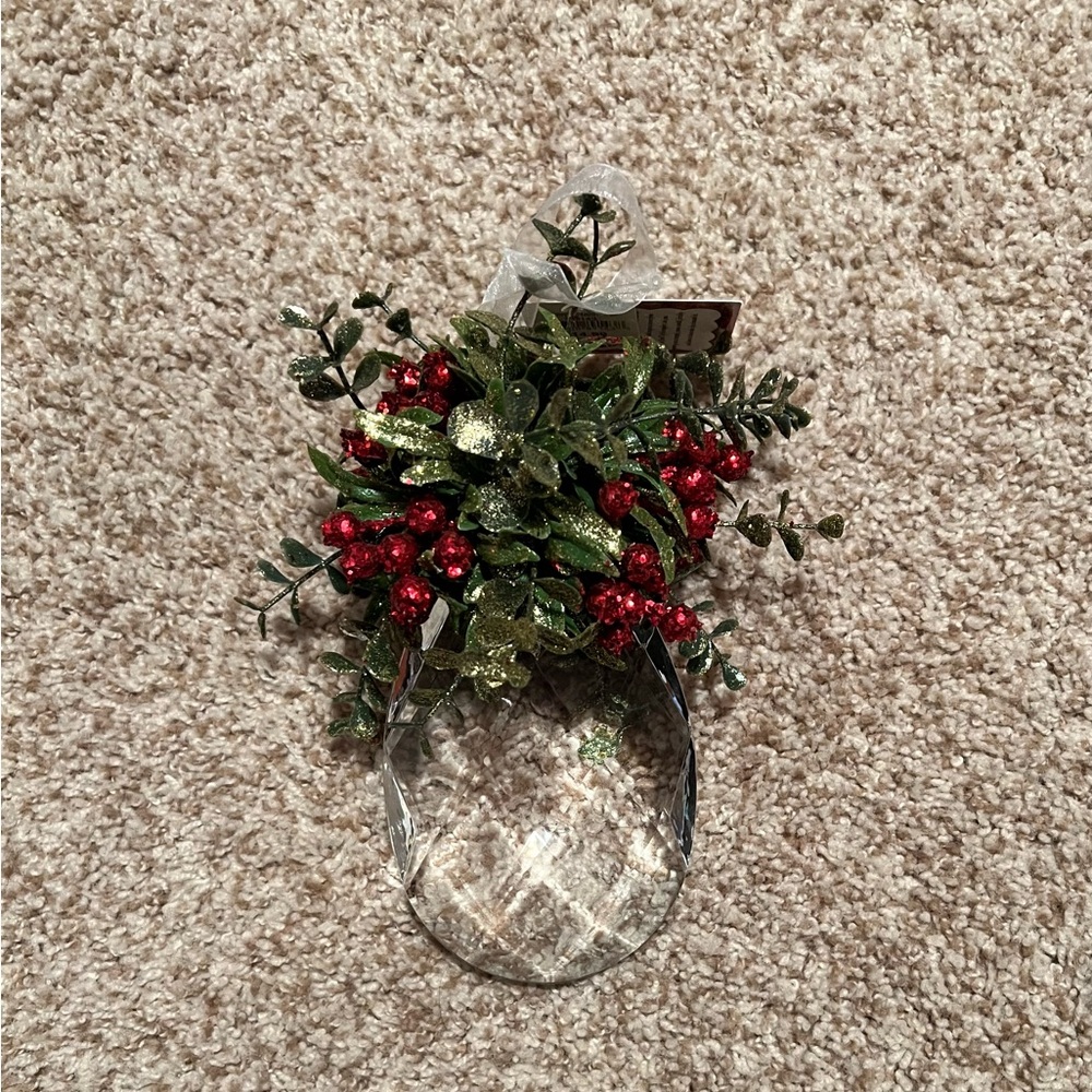 Christmas Mistletoe Kissing Krystal
